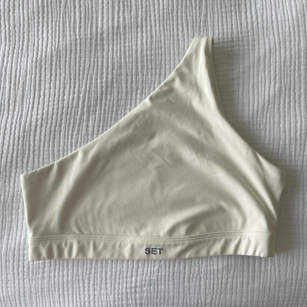Set Active One Shoulder Sports Bra